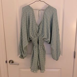 Romper! Suddle pattern. From a local boutique but brand is Storia.